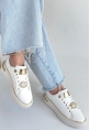 Jlar Beyaz Cilt Bağcıklı Spor Ayakkabı