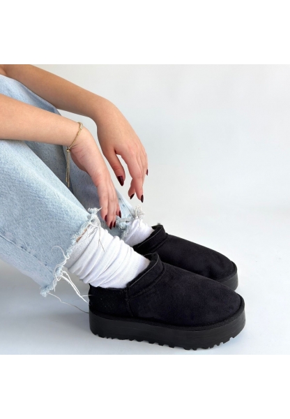 Mitay Siyah Süet Bot