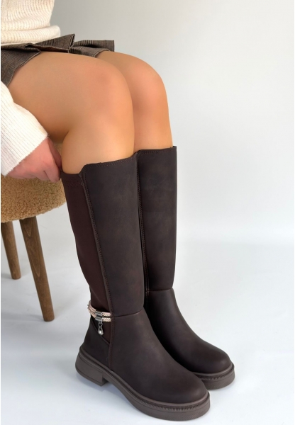 Mojja Kahverengi Nubu Çizme